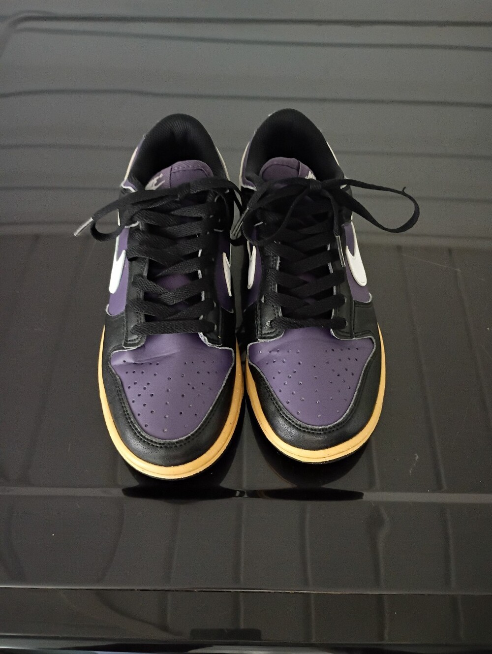 Nike Women’s Purple, Black & Gum Low-Top Sneakers